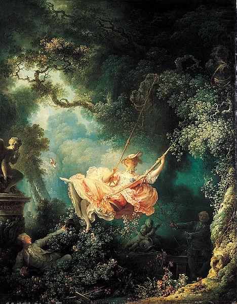 Jean Honore Fragonard The Happy Accidents of the Swing china oil painting image